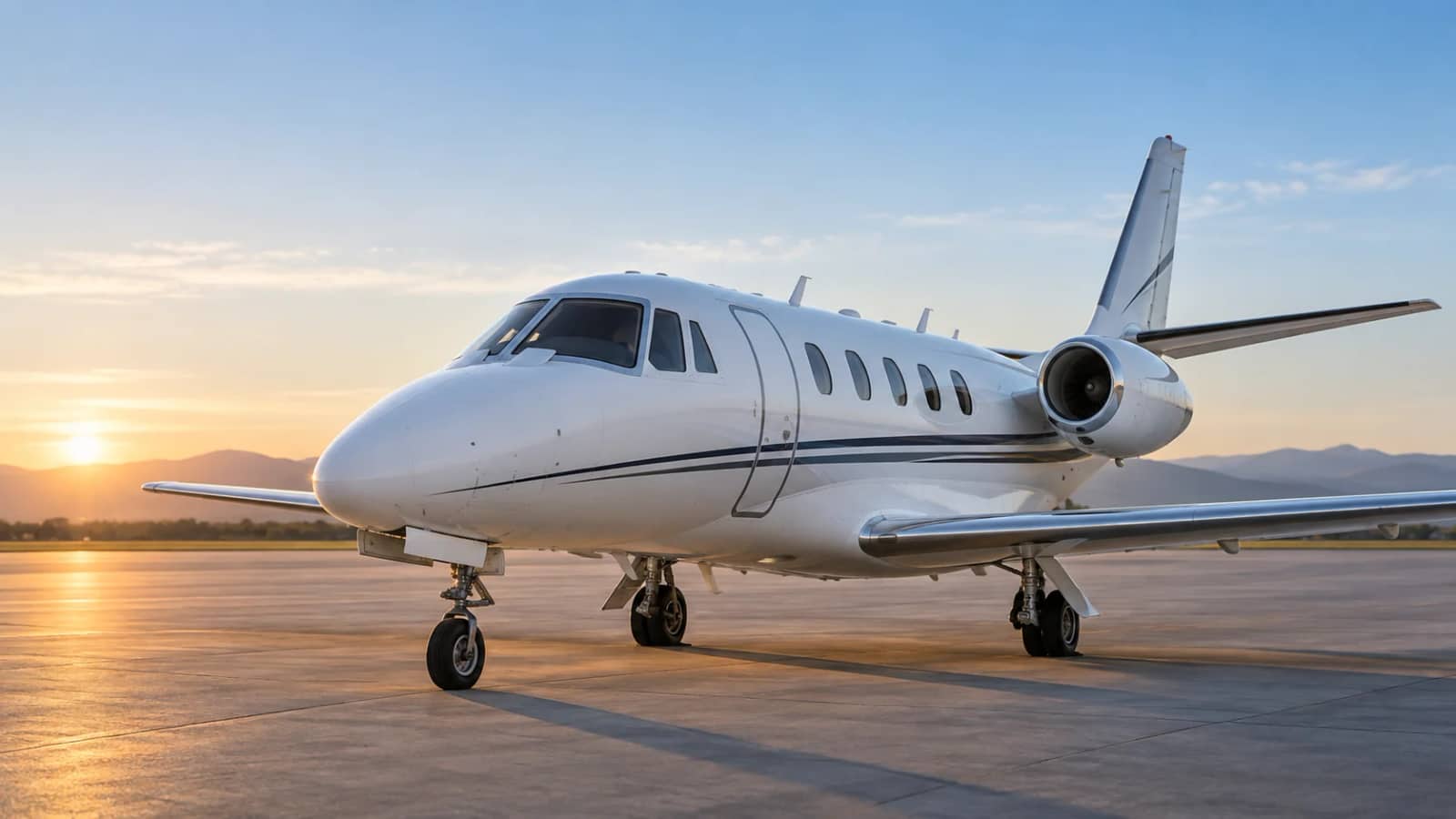 Illustrative aircraft concept used for the Cessna 560XL legacy Type Training record